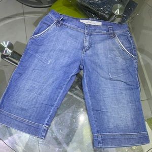 TRF Denim Short Bermuda jean